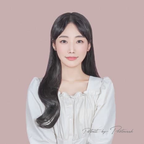 컬러증명사진 예시 1